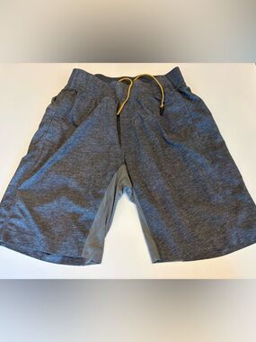 Lululemon T.H.E shorts 9” lined size small gray
